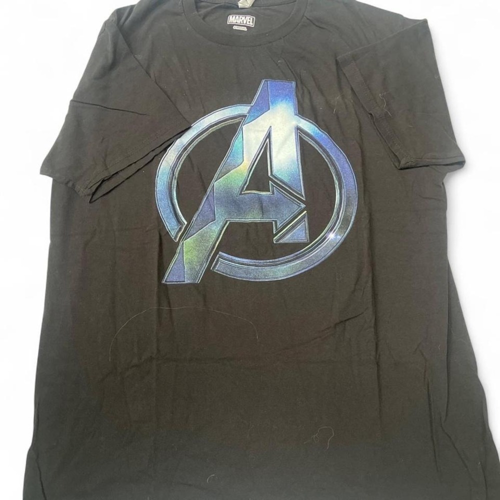 Marvel avengers black t shirt‎